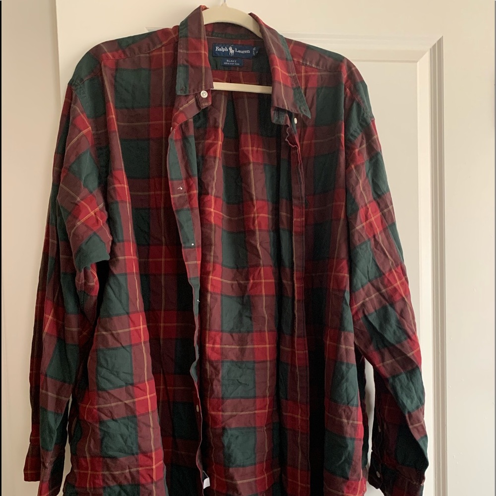 Old Ralph Lauren Plaid Shirt